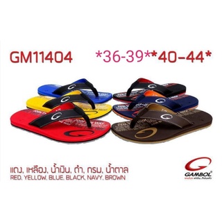 GAMBOL GM/GW11404 แกมโบล รองเท้าแตะหนีบชายหญิง รุ่นใหม่ Size 36-44