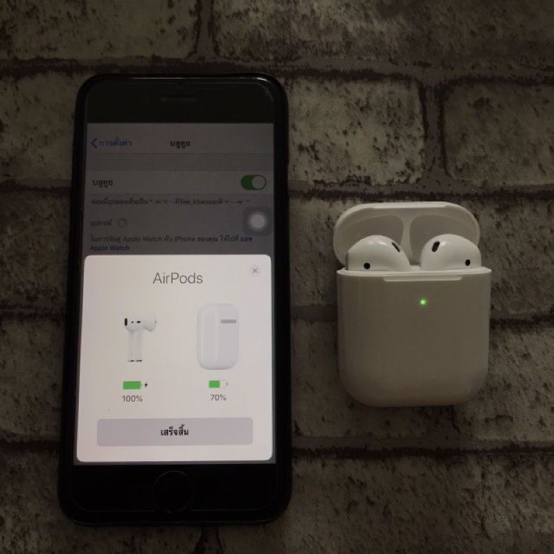 ?New?1:1pods2air เปลี่ยนชื่อได้ มี Gps การชาร์จแบบไร้สาย รับประกัน 30 วัน