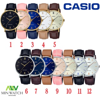 นาฬิกาCasio Standard นาฬิกาข้อมือผู้หญิง สายหนัง รุ่น LTP-VT01Lของแท้100% ประกันศูนย์CASIO 1 ปี จากร้าน henghengwatch