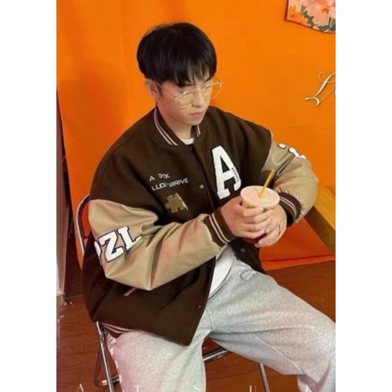 A CHOK BASEBALL BOMBER JACKET สําหรับผู้หญิง - ผู้ชาย OVERSIZE VARSITY BASEBALL JACKET แจ็คเก็ตเกาหล