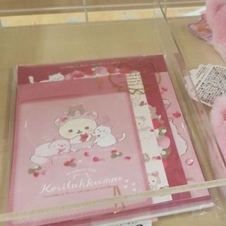 Sanrio Korilakkuma papers set ซานริโอ้ คอริลัคคุมะ ชุดกระดาษ โน๊ต ซองจดหมาย