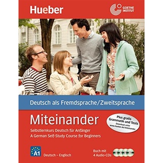 Miteinander : A1 Course Book, A1 Course Book +4xCD, Thai/German Edition : 9783194095090:9783190095094 (นำเข้าของแท้100%)