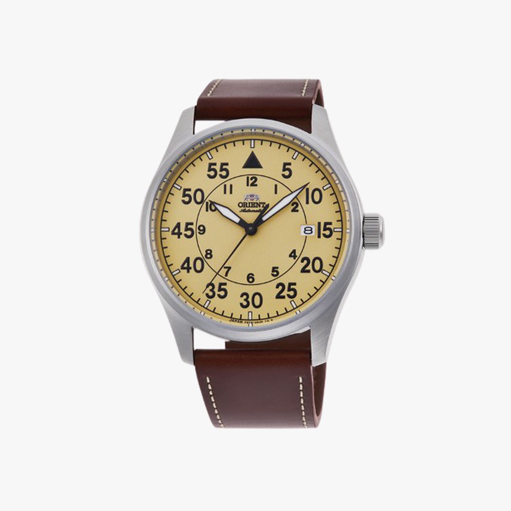 Orient นาฬิกาข้อมือผู้ชาย Mechanical Sports Watch Leather Strap รุ่น RA-AC0H04Y