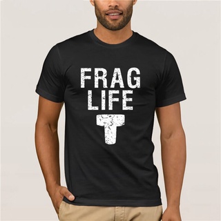 เสื้อยืด ลาย Frag Life. สําหรับผู้ชาย ผ้าฝ้าย 100% พิมพ์ลายปะการังตลก แฟชั่นฤดูร้อน สําหรับตู้ปลา