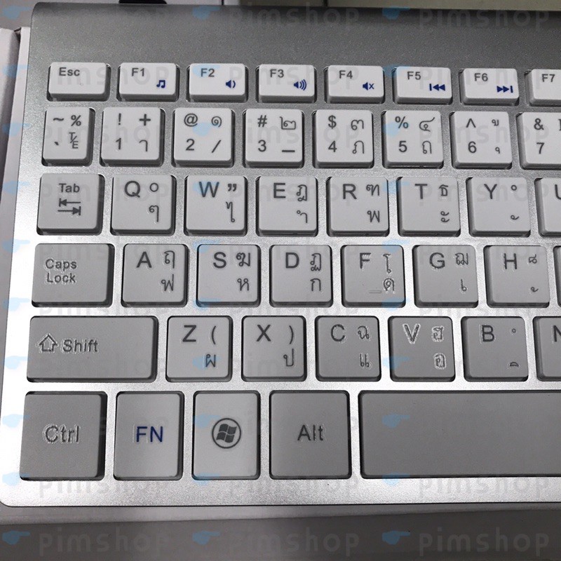 [Wireless Office Keyboard] ชุดเมาส์ คีย์บอร์ด ไร้สาย แป้นพิมพ์ไทยอังกฤษ Wireless EN/TH English and Thai Layout