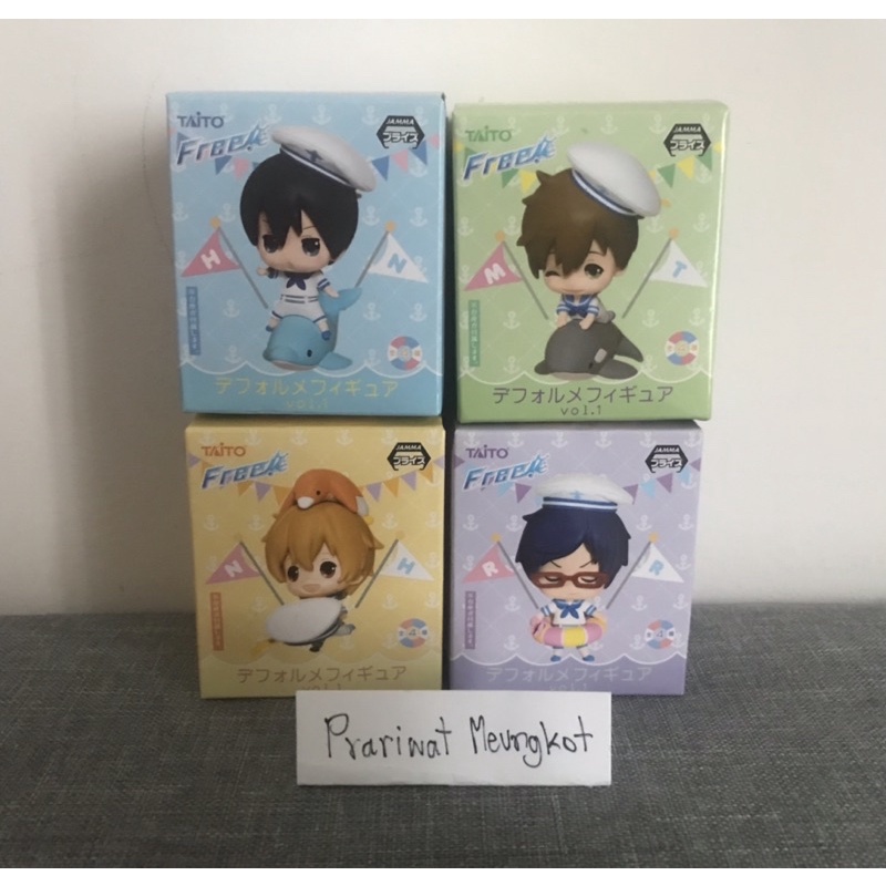 ❌งานแท้❌ Free! Iwatobi Swim Club - Deformed Figure ครบ 4 แบบ