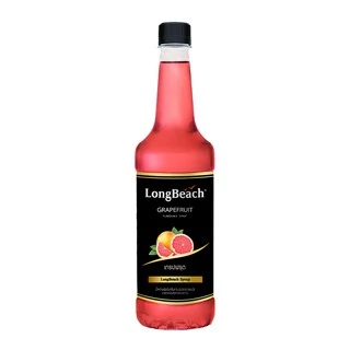 ลองบีชไซรัปเกรปฟรุ๊ต (740 ml.) LongBeach Grapefruit Syrup น้ำเชื่อม/ น้ำหวาน/ น้ำผลไม้เข้มข้น