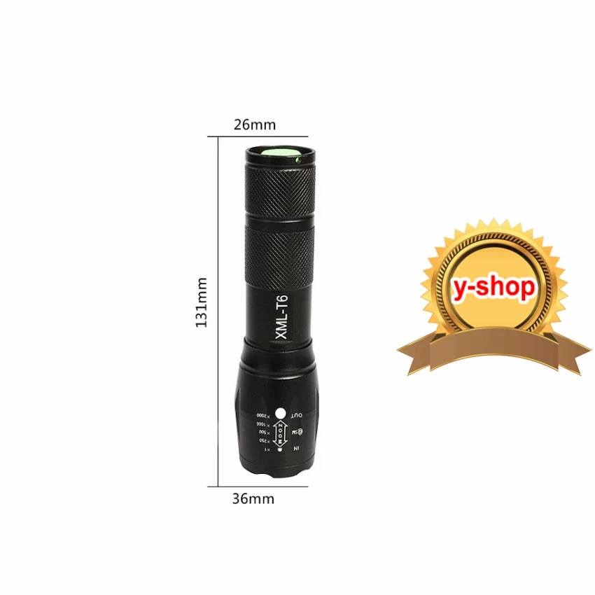ไฟฉาย LED CREE XML T6 รุ่น A100 thumbnail 3