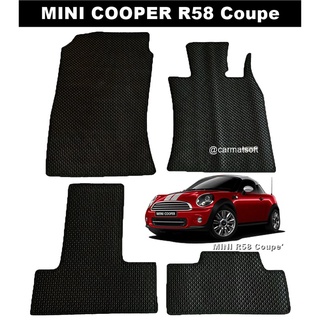 พรมรถยนต์ Mini Cooper R58 coupe พรมกระดุมเม็ดเล็ก เข้ารูป ตรงรุ่นรถ