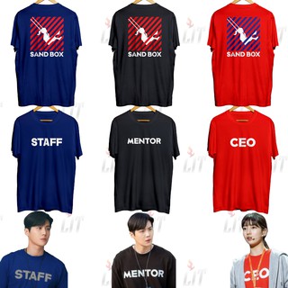 เสื้อยืด ผ้าฝ้าย พรีเมี่ยม พิมพ์ลาย MENTOR CEO STAFF START UP KPOP DISTRO สไตล์เกาหลี 30S