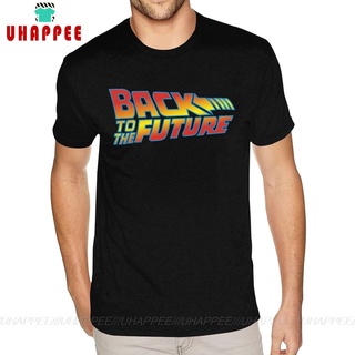 เสื้อยืดผ้าฝ้ายพิมพ์ลายขายดี Gildan เสื้อยืด พิมพ์ลายภาพยนตร์ Back To The Future น่ารัก โอเวอร์ไซซ์ ของขวัญฮาโลวีน สําหร