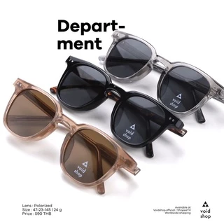 Void : ทรงคลาสสิก ใส่สวยทุกรูปหน้า แว่นกันแดดรุ่น Department เลนส์ Polarized จาก 𝘃𝗼𝗶𝗱𝘀𝗵𝗼𝗽