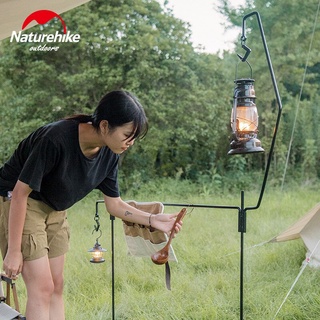 Naturehike NH20PJ108 เสาตะเกียงเหล็ก Iron Hanging Stand ขาตั้งแขวนไฟ