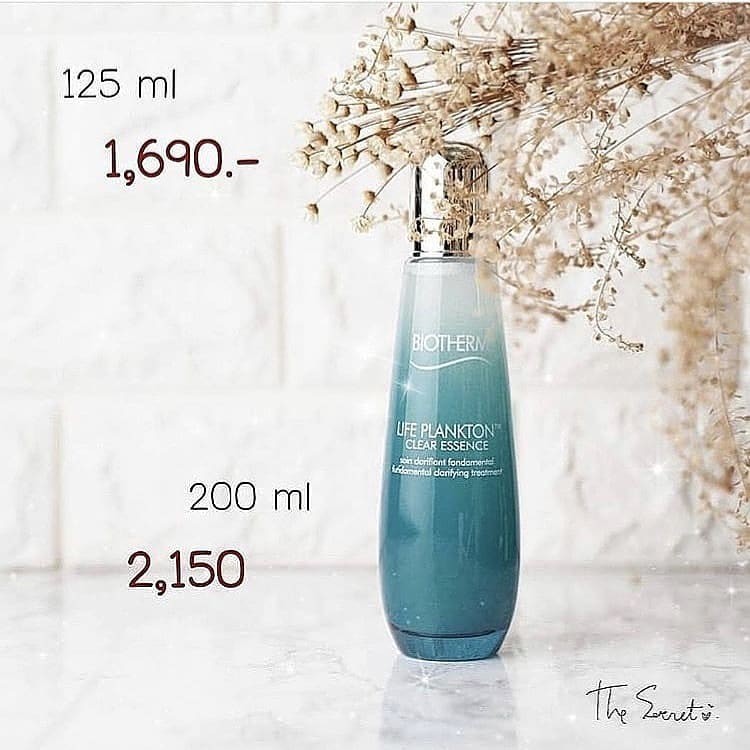 BIOTHERM Life plankton essence และ life plankton clear essence