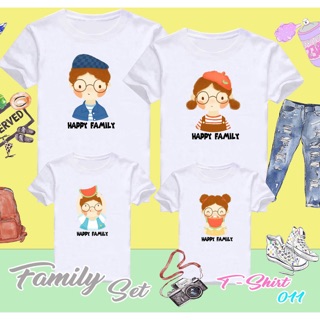 เสื้อยืดสกรีนลายแนวครอบครัว