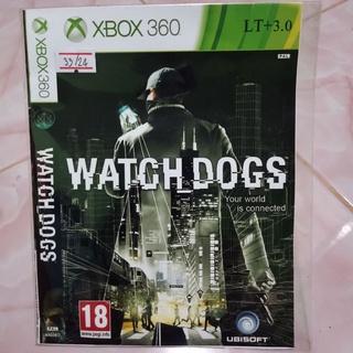 แผ่นเกมส์เอ็กบ็อกซ์ Xbox 360 Watch Dogs