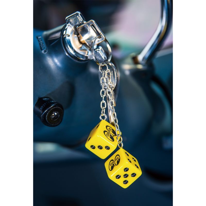 MOON Twin Dice Keyring [MKR187]