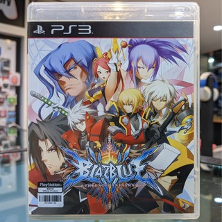 โซน3 (ภาษาอังกฤษ) มือ2 PS3 Blazblue Chronophantasma เกมPS3 แผ่นPS3 มือสอง (Blazblue 3 Chrono phantasma)