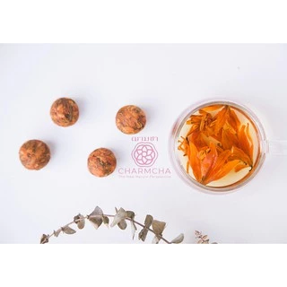 ชาดอกไม้ลูกบอล🌱และชาดอกไม้บาน สินค้ามาใหม่!!! มีหลายชนิดดอกไม้ให้เลือก Flower Tea Ball 🌱⚽️ charmcha ฌามชา ชาบอล