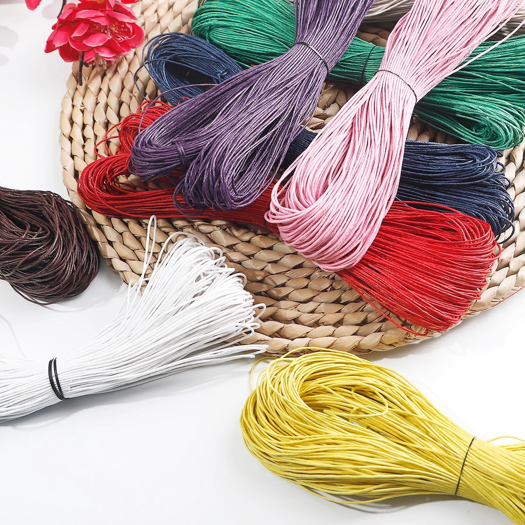 สายคล้องคอเชือกลูกปัดสําหรับสร้อยคอและสร้อยข้อมือ 60 เมตร 1 มม. Diy ราคา ถูกที่สุด ดีลบีเคเค แกลเลอรีภาพที่ 8