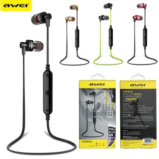 หูฟังบลูทูธ AWEI A990BL Sport bluetooth earphone เสียงดี(ของแท้100%)