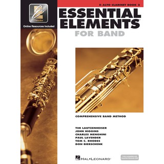 ESSENTIAL ELEMENTS FOR BAND For Eb Alto Clarinet– BOOK 2 (HL00862592)