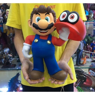 มาริโอ้ โมเดลมาริโอ้ marioตัวใหญ่40cm. ถอดหมวกได้