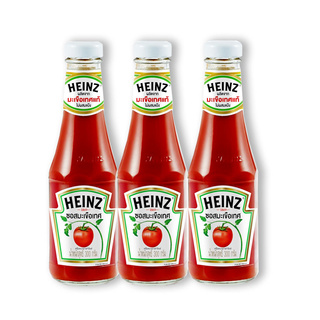 !!  สินค้าขายดี  !! ไฮนซ์ ซอสมะเขือเทศ 300 กรัม x 3 ขวด Heinz Tomato Sauce 300 g x 3 bottles