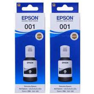 EPSON 001 BK (C13T03Y100) สีดำ หมึกเติมอิงค์เจ็ท จำนวน 2 ชิ้น