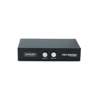 VGA SWITCH 2X1 ( 2 PORT ) สวิตช์ VGA เข้า 2 ทาง ออก 1 ทาง (BLACK)