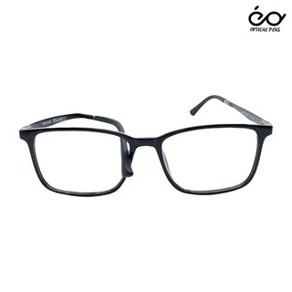 Optical Plus แว่นสายตาสั้น Glasses เลนส์Blue filter กรองแสงสีฟ้า ขาTR90งอได้ไม่หัก แถมซองผ้าใส่แว่นตา 602