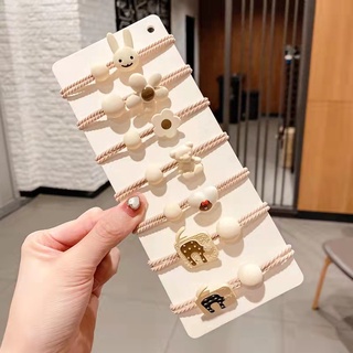 พร้อมส่ง ยางมัดผมลายหมี น่ารักงานสไตล์เกาหลี เชือกมัดผมให้ได้ทั้งเด็ก และผุ้ใหญ่