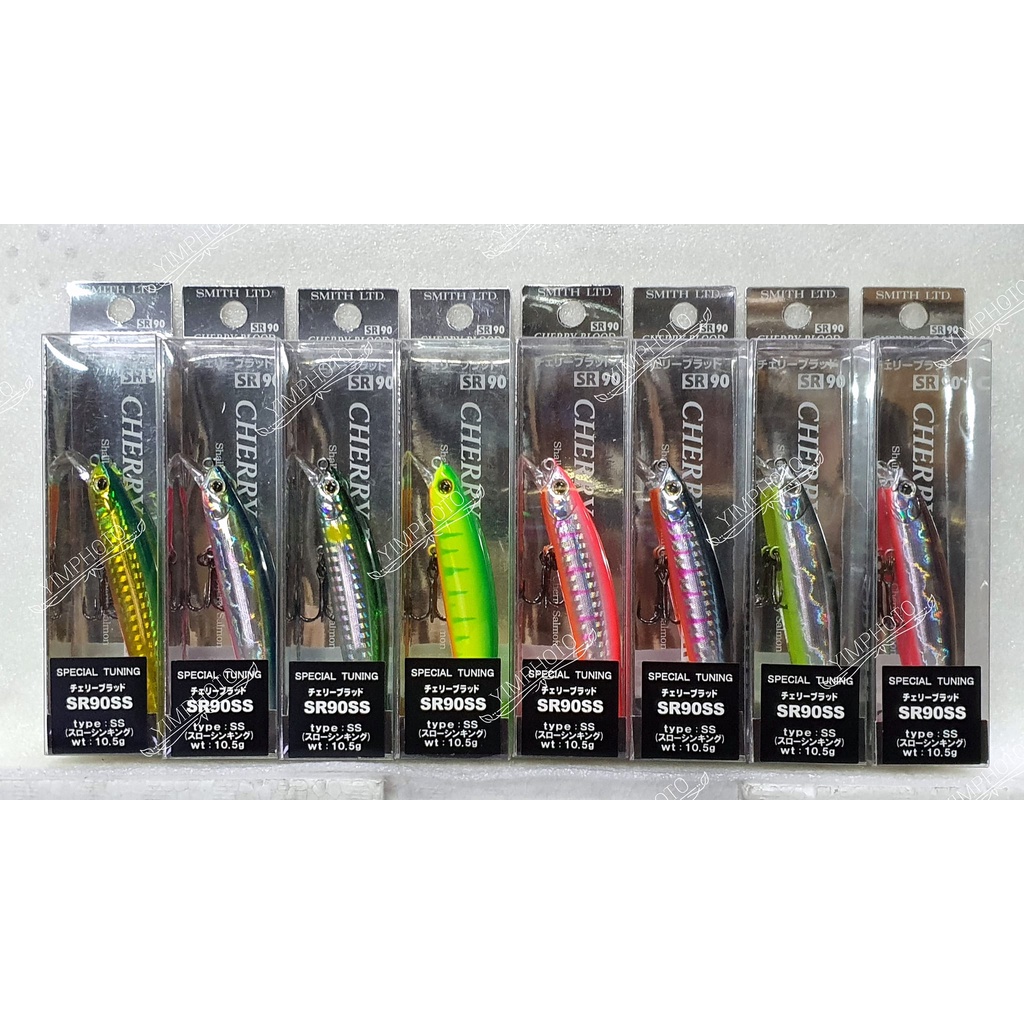 Smith Cherry Blood SS 90 (จมช้า) 10.5g. เหยื่อปลอม ของแท้ 100% เหยื่อตกปลา