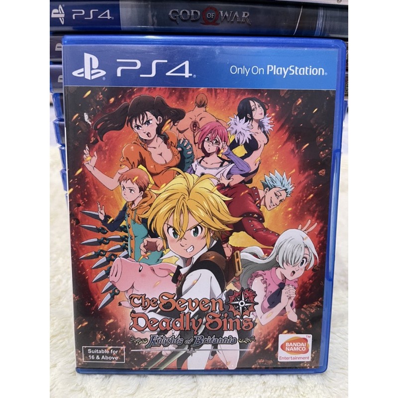 Ps4 : 7 The Seven Deadly Sins Knights of Britania (มือสอง)