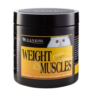 OCEANKISS WEIGHT & MUSCLES รสชีส อาหารเสริมเพิ่มน้ำหนักแมว ส…
