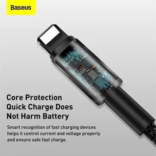 🔥ถูก/แท้🔥Baseus สายชาร์จ LN USB-C สายถัก ชาร์จเร็ว PD 20W