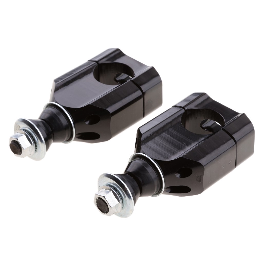 2x 28 มม . 1 1 1/8 แฮนด ์ Riser Mount รถจักรยานยนต ์ Dirt Bike ATV