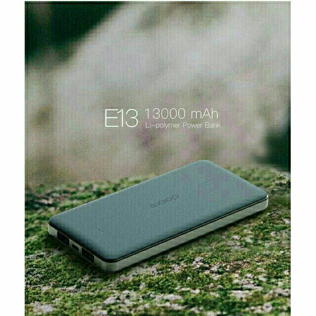 พาวเวอร์แบงค์ Eloop รุ่น E13 รับประกัน 1ปี แท้100% (13000mAh)
