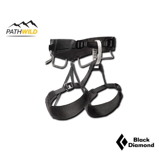 ฮาร์เนสสำหรับนักปีน BLACK DIAMOND MOMENTUM 4S HARNESS สี ANTHRACITE