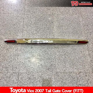 คิ้วท้าย คิ้วฝาท้าย Vios 2007 2008 2009 สีชุป มีทับทิม งาน Fitt