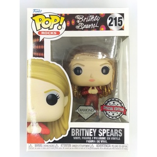 Funko Pop Rock - Britney Spears [กากเพขร] #215 (กล่องมีตำหนินิดหน่อย)