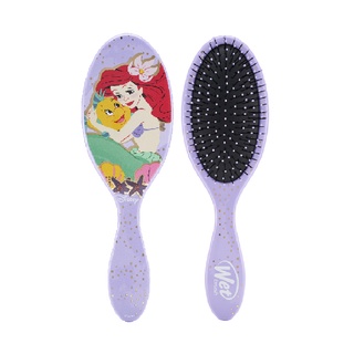 WET BRUSH ORIGINAL DETANGLER DISNEY ULTIMATE PRINCESS ARIEL แปรงหวีผมทรงรี รุ่น ดิสนีย์ พรินเซส ดีแทงค์เกิ้ล ลายแอเรียล เพอร์เพิล