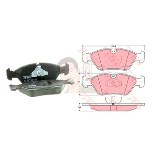 GDB298 ผ้าเบรค-หน้า(TRW) (เนื้อผ้า COTEC) BMW 520i (E28)