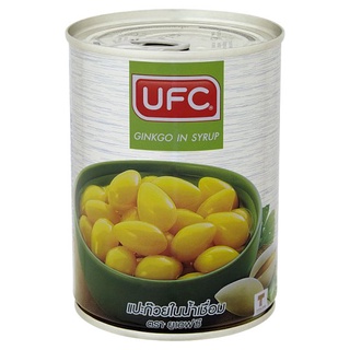 🔥ขายดี!! ยูเอฟซี แปะก๊วยในน้ำเชื่อม 565กรัม UFC Gingko in Syrup 565g