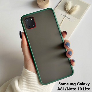 เคสมือถือ Matte Hardshell สำหรับ Samsung Galaxy Note 8 9 10 Pro Plus J4 J6 Prime J8