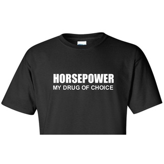 ขายดี เสื้อยืด พิมพ์ลาย Horsepower My Drug of Choice Truck 2 BBgfmn74FChlio29 สไตล์คลาสสิก สําหรับแข่งรถ รถบรรทุก