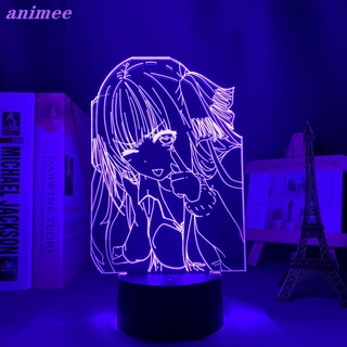 โคมไฟกลางคืน Led รูปการ์ตูนอนิเมะ Nino Nakano 3d ของขวัญวันเกิด สําหรับตกแต่งห้องนอน