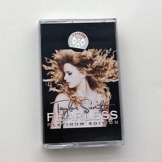 เทปคาสเซ็ท  Tape Taylor Swift Taylor Swift Fearless Mildew ใหม่ ยังไม่เปิด 19 เพลง