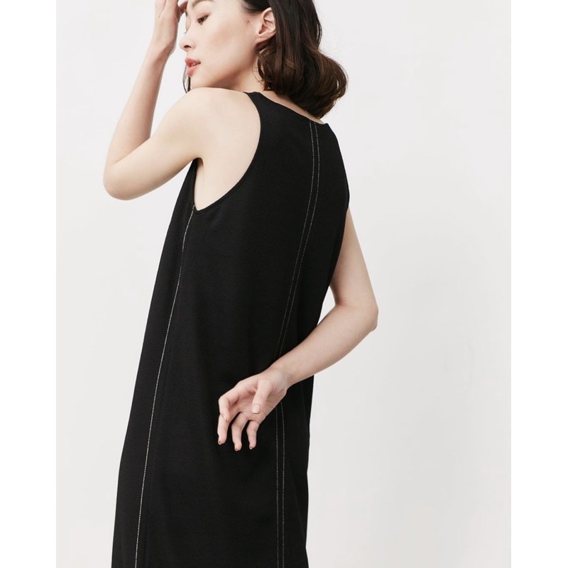 Picht official line maxi dress (black)