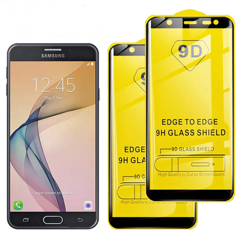 9D กระจกนิรภัยสําหรับ Samsung A7 A9 J2 J3 J4 J5 J6 J7 J8 Pro Plus A8s 2019 2018 Prime